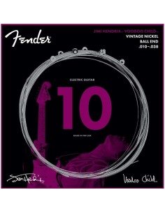 _ Accessori per strumenti a cordaMuta fender hendrix voodoo child ball end nickel 10-38 0730150609