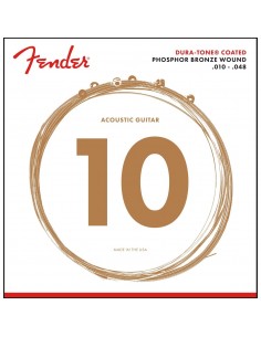 _ Accessori per strumenti a cordaMuta fender 860xl phosphor bronze dura tone coated 10-48 0730860402