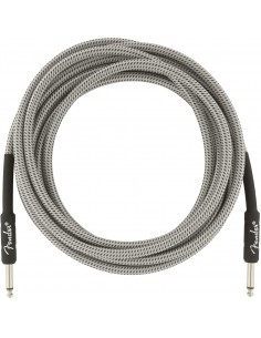 _ Accessori per strumenti a cordaCavo fender professional series straight/straight 15'(4,5m) white tweed 0990820066