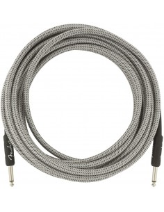 _ Accessori per strumenti a cordaCavo fender professional series straight/straight 18.6'(5,5m) white tweed 0990820069