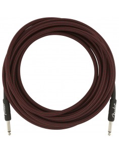 _ Accessori per strumenti a cordaCavo fender professional series straight/straight 18.6'(5,5m) red tweed 0990820067