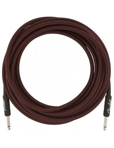 _ Accessori per strumenti a cordaCavo fender professional series straight/straight 18.6'(5,5m) red tweed 0990820067