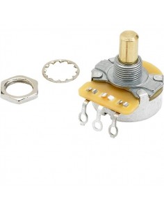 _ Accessori per strumenti a cordaFender parts pure vintage 250k solid shaft potentiometer with mounting hardware  0990831000
