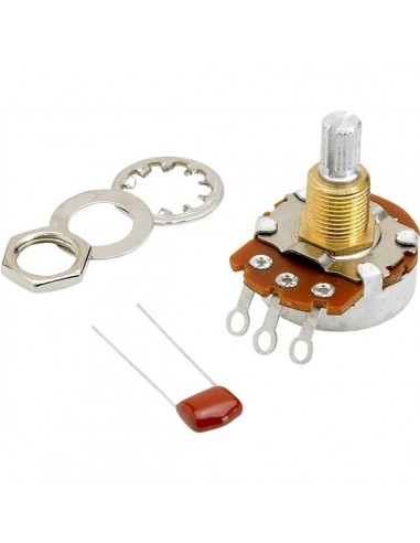 _ Accessori per strumenti a cordaFender parts 500k split shaft potentiometer (vol or tone)  0990834000