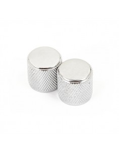 _ Accessori per strumenti a cordaFender parts telecaster/precision bass knobs chrome 0991366000