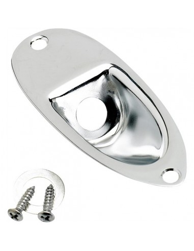 _ Accessori per strumenti a cordaFender parts stratocaster jack ferrule (chrome) chrome 0991940100