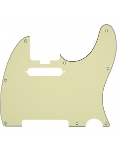 _ Accessori per strumenti a cordaFender parts elite tele pickguard mint green 3-ply mint green 0992193004