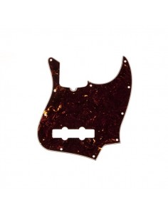 _ Accessori per strumenti a cordaFender parts pickguard jazz bass 10 hole mount tortoise shell, 4-ply 0074131000