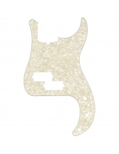 _ Accessori per strumenti a cordaFender parts pickguard precision bass 13-hole mount aged white pearl, 4-ply 0992176000