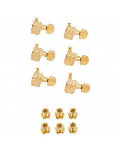 _ Accessori per strumenti a cordaFender parts american standard series stratocaster/telecaster tuning mach (6)  gold 0990820200