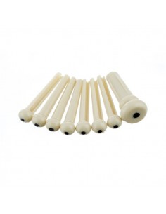 _ Accessori per strumenti a cordaFender parts bridge pin set  ivory 0990402000