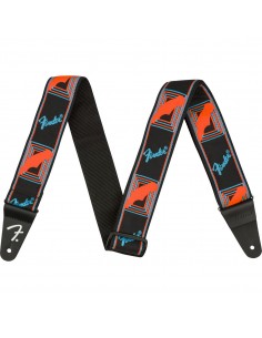 _ Accessori per strumenti a cordaTracolla fender neon monogrammed strap, blue/orange 0990681302