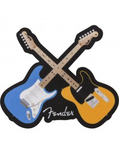 _ GadgetFender crossed guitars patch 9122421105