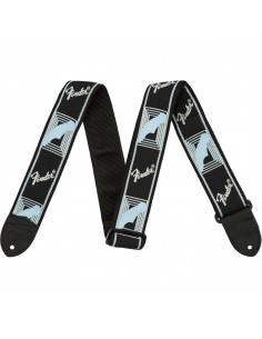 _ Accessori per strumenti a cordaTracolla fender 2" monogrammed black/light grey/blue 0990681502