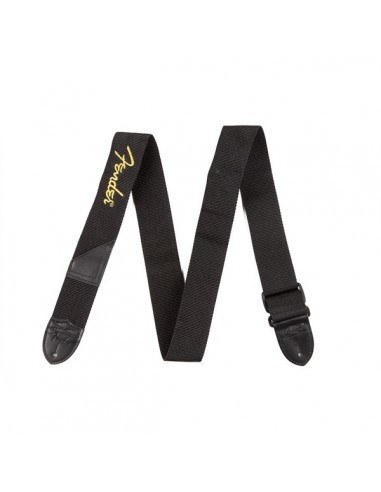 _ Accessori per strumenti a cordaTracolla fender 2" black poly w/ yellow logo  0990662070