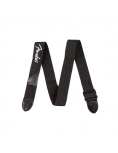 _ Accessori per strumenti a cordaTracolla fender 2" black poly w/ white logo  0990662080