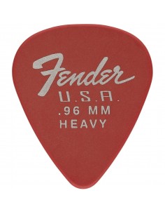 _ Accessori per strumenti a cordaPlettri fender dura-tone 351 shape .96 fiesta red 12-pack 1987351900