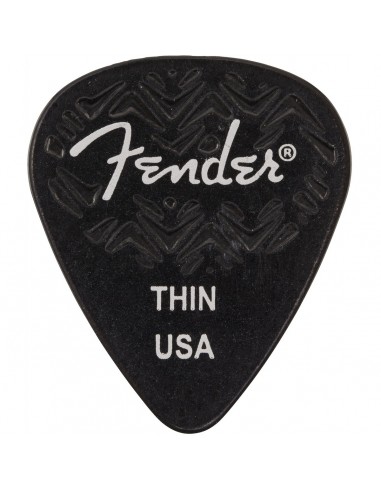 _ Accessori per strumenti a cordaPlettri fender 351 shape thin black 1983351106