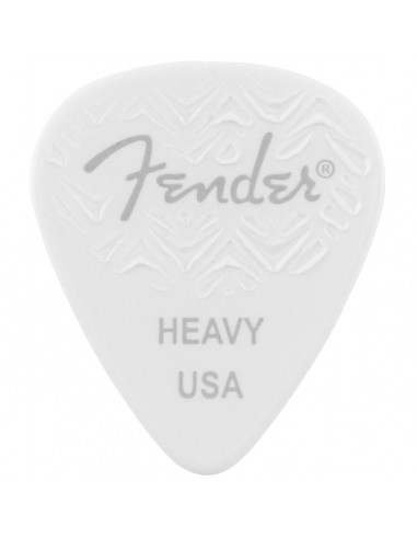 _ Accessori per strumenti a cordaPlettri fender 351 shape white heavy 1983351580