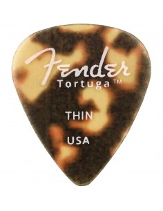 _ Accessori per strumenti a cordaPlettri fender tortuga 351 thin 6-pack 0980351125