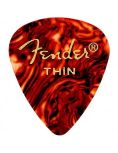 _ Accessori per strumenti a cordaPlettri fender 351 shape tortoise shell 12-pack thin 1980351700