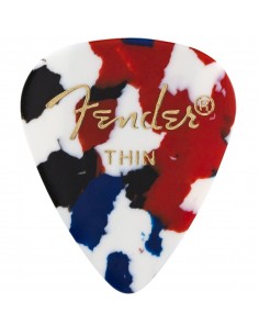_ Accessori per strumenti a cordaPlettri fender 351 shape confetti 12-pack thin 1980351750