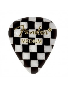 _ Accessori per strumenti a cordaPlettri fender 351 shape graphic 12-pack checker medium 1980351302