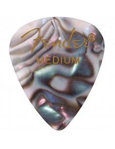 _ Accessori per strumenti a cordaPlettri fender premium celluloid 351 shape 12-pack abalone medium 1980351857