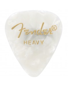 _ Accessori per strumenti a cordaPlettri fender premium celluloid 351 shape 12-pack white moto heavy 1980351905