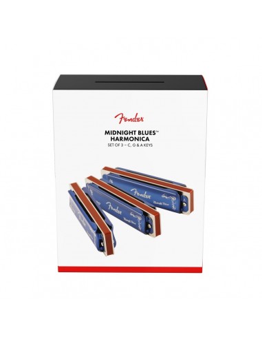 _ Strumenti a fiatoArmonica fender midnight blues pack of 3 0990702121