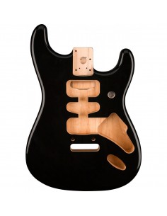 _ Accessori per strumenti a cordaCorpo fender deluxe series stratocaster hsh alder 2 point bridge mount black 0997103706