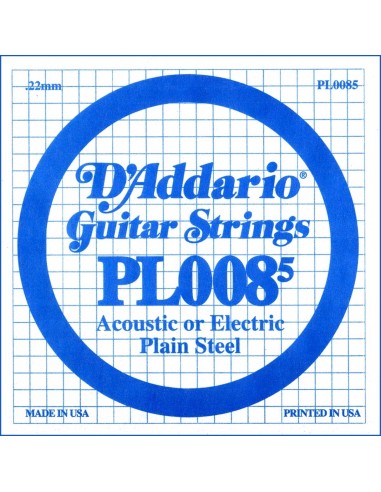 _ Accessori per strumenti a cordaCorda d'addario pl008.5