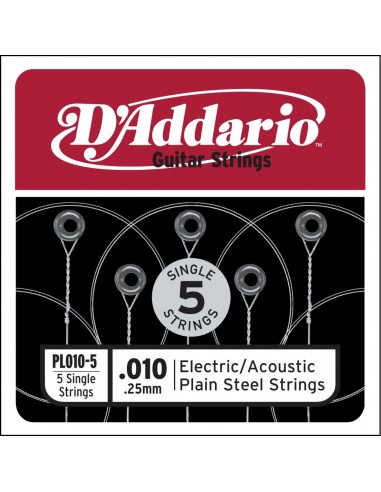 _ Accessori per strumenti a cordaCorda d'addario pl010.5
