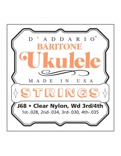 _ Accessori per strumenti a cordaMuta d'addario ukulele baritono j65b (j68)