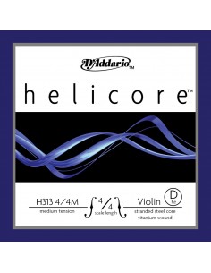 _ Accessori per strumenti a cordaCorda re helicore h313m  medium per violino 4/4