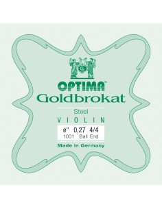 _ Accessori per strumenti a cordaCorda goldbrokat 1001 optima mi ball end  gauge 0.27 thick