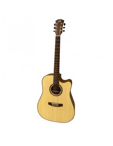 _ Strumenti a cordaChitarra acustica dreadnought cutaway dowina rustica dce-c con pre fishman presys