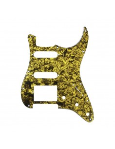 _ Accessori per strumenti a cordaMascherina d'andrea strato gold pearl dpp st gop hss