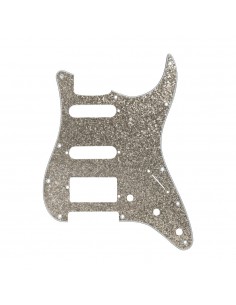 _ Accessori per strumenti a cordaMascherina d'andrea strato silver sparkle dpp st sis hss