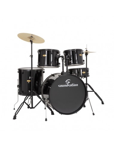 _ Batterie e percussioniBatteria soundsation edk22b-bk