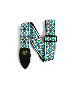_ Accessori per strumenti a cordaTracolla ernie ball kaleidoscope jacquard blu 4659