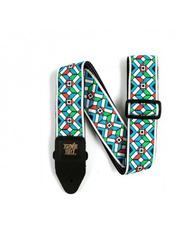 _ Accessori per strumenti a cordaTracolla ernie ball kaleidoscope jacquard blu 4659