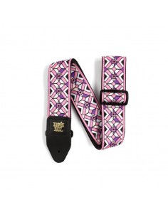 _ Accessori per strumenti a cordaTracolla ernie ball kaleidoscope jacquard rosa 4658