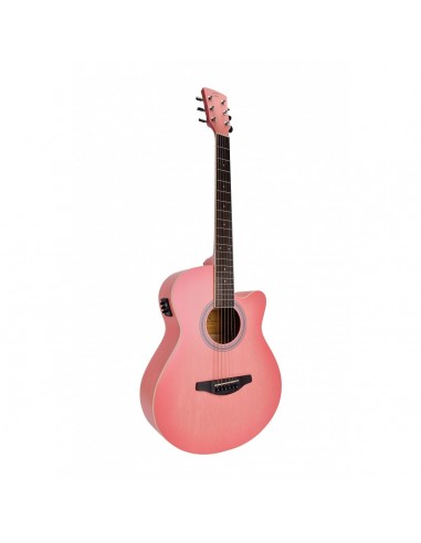 _ Strumenti a cordaChitarra acustica soundsation saguaro-hw-ce pk