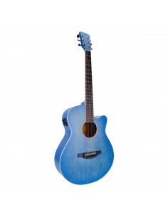 _ Strumenti a cordaChitarra acustica soundsation saguaro-hw-ce bl