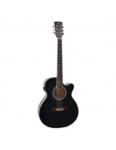 _ Strumenti a cordaChitarra acustica soundsation yellowstone-mjce-bk