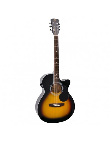 _ Strumenti a cordaChitarra acustica soundsation yellowstone-mjce-sb