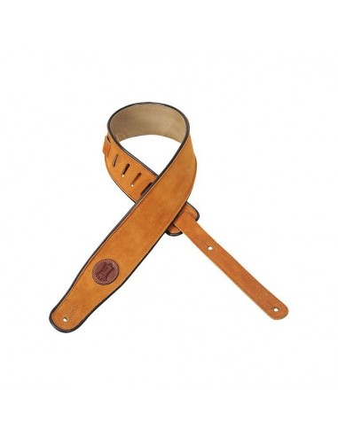 _ Accessori per strumenti a cordaTracolla levy's mss3-hny pelle scamosciata miele per chitarra
