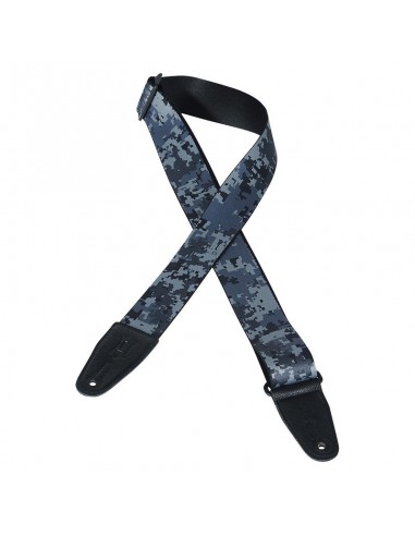 _ Accessori per strumenti a cordaTracolla levy's mps2-120 mimetica blu poly per chitarra
