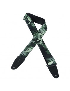 _ Accessori per strumenti a cordaTracolla levy's mps2-121 mimetica verde poly per chitarra